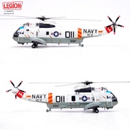 airplane model alloy model 1:72 LEGION sh3g  Sea King helicopter SH-3G HC-2 USS John F. Kennedy 1970
