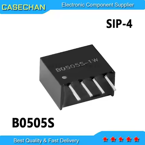 10PCS New and Original B0505S B0505 B0505S-1W SIP-4 5V to 5V