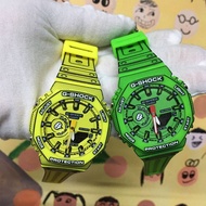 g*/shock GA-2100 Manga Yellow cartoon Men Watch Fashion resin watch strap fashion gift w874