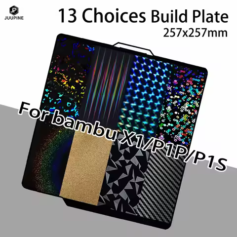 JUUPINE For bambulab build plate 3d printer Bambulabs A1 X1C Build plate H1H PEY Peo Pei Sheet 257x2