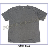 Kaos Polos Pria Bigsize Jumbo Kaos Katun Polos Lengan Pendek Ukuran Besar Kaos Polos Dalaman Pria