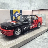 SOLIDO 1/18 BMW E30 M3 1990 #35 ADVAN BMW Car Model Adi King