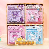 SANRIO Key Lock Notebook-Large Box Pack There Are 16 Books In Total 4 Designs-Book Size 11.510.9 cm-