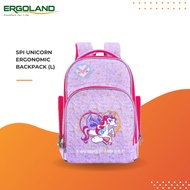 Ergoland SPI Ergonomic School Bag (Unicorn - L)