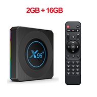 11กล่องทีวี X96 X4 Amlogic S905X4สมาร์ท4K 8K 5G 2 Wifi BT HD 4G 64G 32G ชุดกล่องสมาร์ททีวีแสง RGB AV