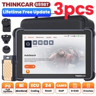 VIP 3pcs-10PCS THINKCAR THINKSCAN 689BT OBD2 Diagnostic Tool Support DOIP CAN FD Lifetime Free Activ