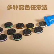 ⭐Taiwan Shipping⭐OREO Edc Trolley Sound Coin OREO Pop Coin OREO Biscuit Fingertip Push Brand Funny P