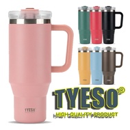 MAJAPUR Tyeso Tumbler CUP 1200ml/900ml Tyeso Tumbler Handle Cup Pumpkin Vacuum Cold Cup Stainless Tu