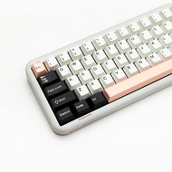 PBT Double Shot Keycaps 173 Keys Custom Olivia Keycap Set, Black and White Cherry Profile Key Caps f