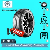 215/60R17 - Continental UltraContact UX7 (With Installation)