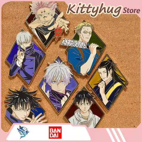 Jujutsu Kaisen Metal Plaque Anime Peripheral Otokotsu Yuta Fushiguro Megumi Inumaki Toge Boy And Gir