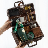 Birthday Gift Retro Coffee Machine Exquisite Gift Box Bridesmaid Souvenirs Hand-Brewed Coffee Hand-B