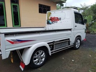 Bemper pinggir stenles buat new carry