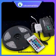5050 RGB IP 44 LED Strip Light with Remote Remote & Controller/