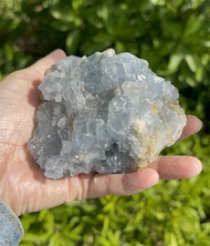 Raw Celestite Cluster - Blue Celestite Geode - Celestite Crystal - Celestite - Healing Crystals and 