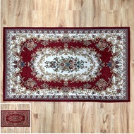 Karpet Sulam Carpet Embroidery Rug 70cm x 120cm Anti Slip Rug Ready Stock
