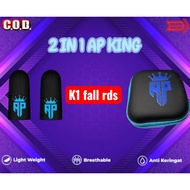 AP king finger cover free pouch ap king Andra GZ ( biru )