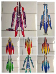 STICKER STRIPING LIS &amp; LIST BODI MOTOR ASTREA GRAND BULUS LIMITED EDITION TAHUN 93/94 STANDAR