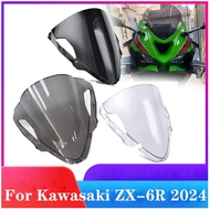 ZX6R Windscreen Windshield For Kawasaki Ninja ZX-6R ZX6R ZX 6R 2024 2025 Motorcycle Wind Deflector