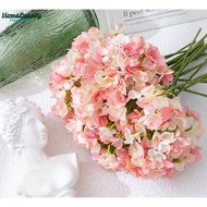 26cm Silk Hydrangeas Artificial Flowers Wedding Flowers for Bride Hand Silk Blooming Peony Party Wedding Home Decoration Artificial Flower