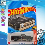 Hot Wheels 67 Chevy C10 Black 2025 Hot Trucks