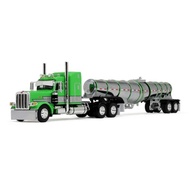 DCP 1: 64 Peterbilt 389 48#中顶低罐车拖车挂车卡车合金模型