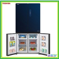 TOSHIBA 646L MULTI-DOOR INVERTER REFRIGERATOR GR-RF646WE-PGY /PETI SEJUK GR-RF646WE