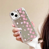 Luxury Pink Tulip Phone Case For OPPO A6X A6T A6S A6C A6 GT A5 A5X A5i A2M A3X A3 A2X A2 A98 A80 A79