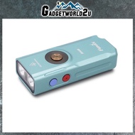 Fenix E06R 700L 3-in-1 Keychain Flashlight With UV Light & Red Laser Pointer (Turquoise)