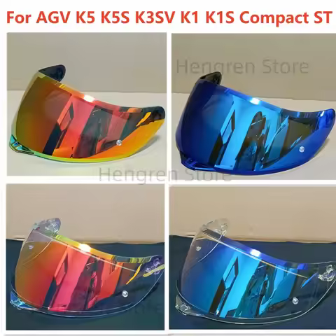 For AGV K5 K5S K5-S K3SV K1 K1S Compact ST Motorcycle Helmet Visor Lens Shield Glasses Full face Pin