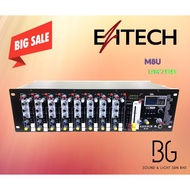 ezitech 8channel rack mount mixer