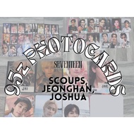 OFFICIAL SEVENTEEN PHOTOCARDS 95Z - SCOUPS JEONGHAN JOSHUA - READ DESCRIPTION