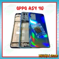 Backdoor + Bezel + Frame Oppo A54 Tulang Tengah Casing Tutup Belakang Mesin Kesing Oppo A54