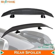 Spoiler Universal for Sedan Cars Rear Trunk Wing Carbon Black BMW e60 e36 e90 Audi A6 A3 W204 W177 T
