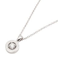 [Pre-owned] Bulgari BVLGARI Necklace, 1PD (One Diamond), 40cm neck circumference, 18K White Gold (K1