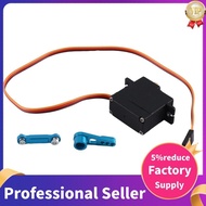Three Wire Metal Gear Servo with Servo Arm Servo Rod for  144001 124019 124018 A959-B A959 RC Car Up