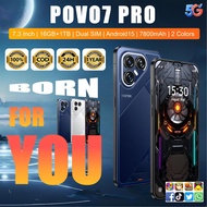 5G Phone Murah Baru 2026 Android 15 Handphone 16GB RAM 1TB ROM 7.3 Inch 108MP Camera COD Ready 1 Yea