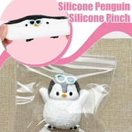 Simulation Penguin Silicone Pinch Decompression Toy Rubber Slow Vent Toy Soft Decompression U8n1