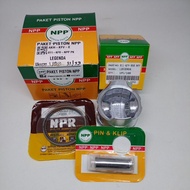 PISTON KIT LEGEND O/S 1.00 (011-KFV) ORIGINAL NPP
