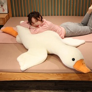 50-190cm Big White Goose Plush Toy Soft Stuffed Animal Huge Duck Pillow Very Large White Goose Sofa 