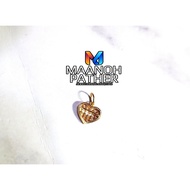 1.38GM-916 HEART ABACUS PENDANT-916 PENDANT-916 INDIAN HEART ABACUS PENDANT-916 GOLD HEART ABACUS LO