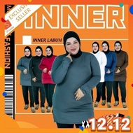 CY 980 Plus Size Women Muslimah Inner Labuh / Inner Muslimah / Inner Plus Size / Baju Muslimah