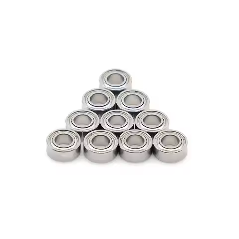 10PCS 6X12X4mm MR126 ZZ ABEC3 6x12x4 Motor bearing