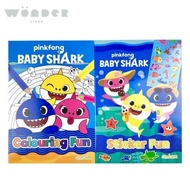 Little Brown - Baby Shark Sticker Fun 2-Pk