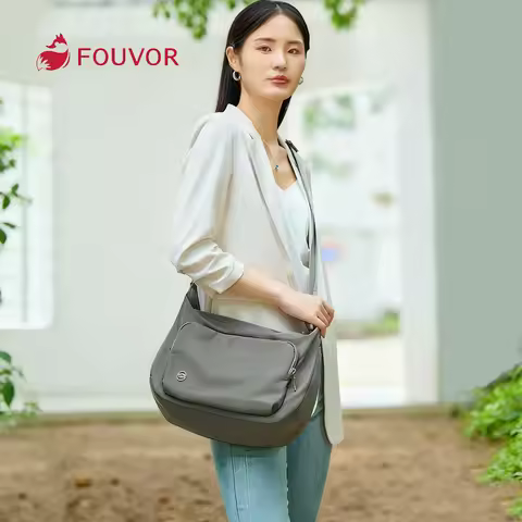 Fouvor Large Woman's Shoulder Bags Lightweight Simple Casual Shopper Bags 2025 Fashion Multi-purpose
