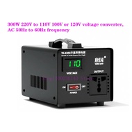 300W 220V 50Hz  to 110V 100V or 120V 60Hz voltage converter, variable frequency regulated power supp