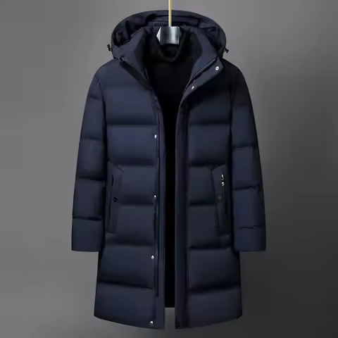 Canada Fashion Winter Jacket for Men Down Coat Parka Men's White Goose Down Jacket Collar Hooded War