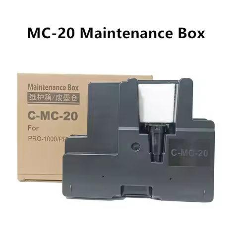 MC-20 Maintenance Box For Canon imagePROGRAF PRO-1000 Pro-500 Printer For Canon MC-20 Maintenance Ca