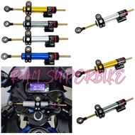 UNIVERSAL MOTORCYCLE BIG BIKE DAMPER 25CM CNC ALLOY STEERING STEM HANDLE BAR R25 MT25 R15 MT15 R15M 