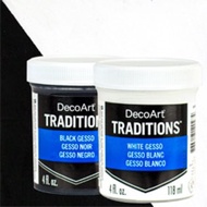 Deco Art Traditions Artist Acrylic Gesso 4oz (Primer)